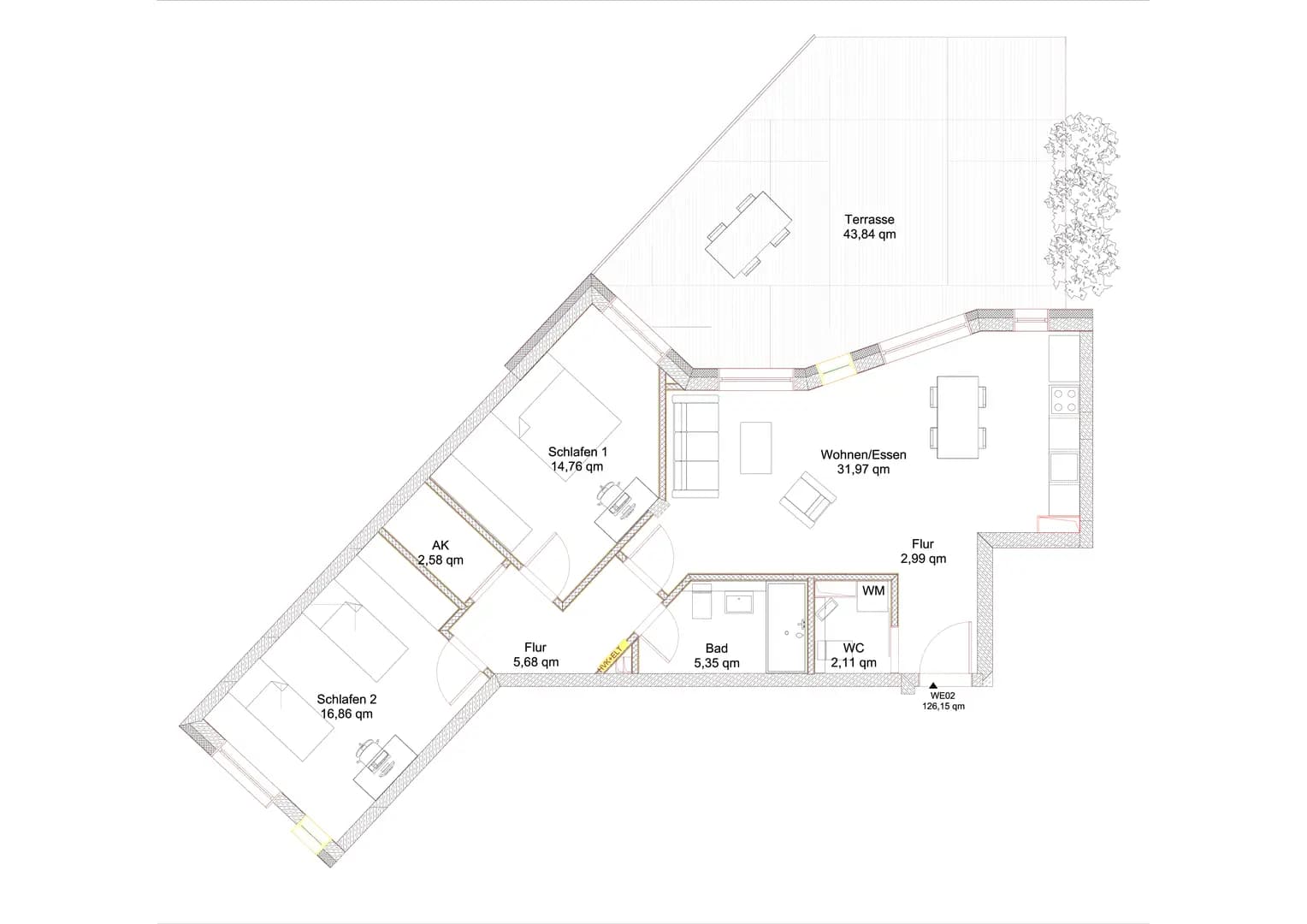 Neubau – Grundriss 6